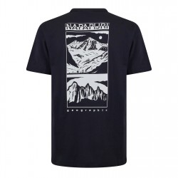 мъжка,тениска,мъжки,тениски,napapijri,graphic,t,shirt,mens,black,vista