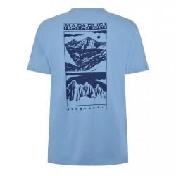 мъжка,тениска,мъжки,тениски,napapijri,graphic,t,shirt,mens,blue,i84