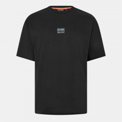 мъжка,тениска,облекла,на,разпродажба,мъжки,тениски,napapijri,regular,fit,t,shirt,mens,black,beauty