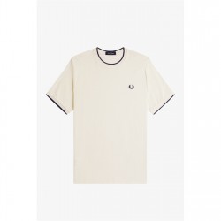 тениска,облекла,на,разпродажба,мъжки,тениски,fred,perry,men's,regular,fit,crepe,pique,t,shirt,ecru,560