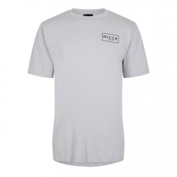 тениска,облекла,на,разпродажба,мъжки,тениски,nicce,franzo,short,sleeve,t,shirt,chalk,grey