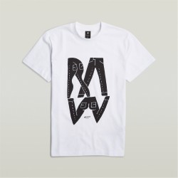 тениска,облекла,на,разпродажба,мъжки,тениски,g,star,raw,denim,illustration,t,shirt,white