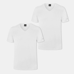 Тениска Boss Mens Spirit Regular Fit T-Shirt - White тениска,мъжки,ежедневни,облекла,мъжки,тениски,boss,men,s,spirit,regular,fit,t,shirt,white