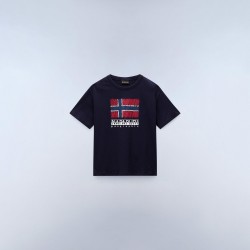 Юношеска тениска Napapijri Adige T-Shirt Juniors - Blue Marine 176 юношеска,тениска,napapijri,adige,t,shirt,juniors,blue,marine,176