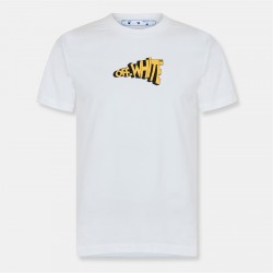 тениска,облекла,на,разпродажба,мъжки,тениски,off,white,off,ctn,slim,tee,sn99,white,yellow