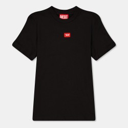 Детска тениска Diesel Unisex Kids T-Shirt - Black K900 детска,тениска,diesel,unisex,kids,t,shirt,black,k900