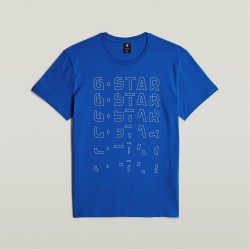 тениска,облекла,на,разпродажба,мъжки,тениски,g,star,gradient,graphic,t,shirt,lapis,blue