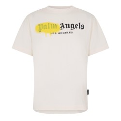 тениска,мъжки,тениски,palm,angels,men,s,spray,t,shirt,white,yellow