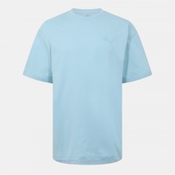 тениска,разпродажба,puma,puma,men's,elevated,t,shirt,turquoise,su
