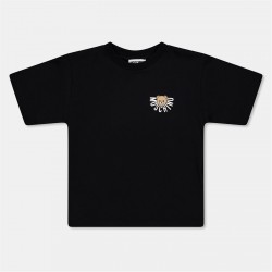 детска,тениска,детски,3/4,панталони,moschino,unisex,kids',soft,fabric,t,shirt,black,60100