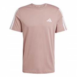 Мъжка тениска adidas Essentials 3-Stripes T-Shirt Mens - Warm Clay мъжка,тениска,мъжки,блузи,с,яка,мъжки,тениски,мъжки,потници,adidas,essentials,3,stripes,t,shirt,mens,warm,clay