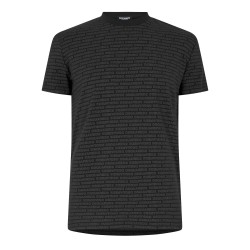 тениска,мъжки,тениски,dsquared2,men,s,all,over,logo,t,shirt,black