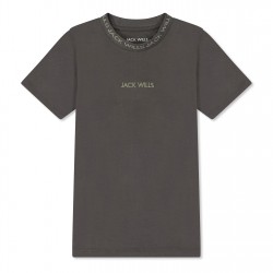 тениска,детски,тениски,детски,облекла,jack,wills,jacquard,tee,jn53,slate