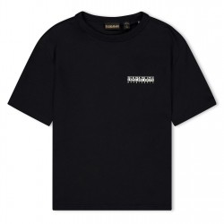 тениска,детски,3/4,панталони,napapijri,kids,graphic,t,shirt,black,beaut,941
