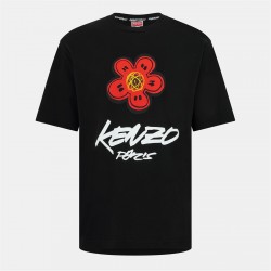 тениска,облекла,на,разпродажба,мъжки,тениски,kenzo,x,futura,2000,t,shirt,black,99j