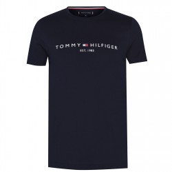 тениска,мъжки,тениски,tommy,hilfiger,logo,crew,neck,t,shirt,sky,captain,403