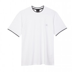 тениска,облекла,на,разпродажба,мъжки,тениски,ps,paul,smith,logo,patch,t,shirt,white,01