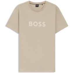 Boss T-Shirt Rn 10249533 01 - Light Beige мъжки,тениски,boss,t,shirt,rn,10249533,01,light,beige