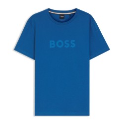 Boss T-Shirt Rn 10249533 01 - Open Blue мъжки,тениски,boss,t,shirt,rn,10249533,01,open,blue