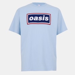Levis x Oasis Band Tee - Chambray Blue мъжки,тениски,levis,x,oasis,band,tee,chambray,blue