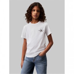 тениска,детски,облекла,calvin,klein,jeans,ckj,sml,mono,tee,jn53,white,yaf
