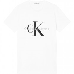 тениска,мъжки,тениски,calvin,klein,jeans,monogram,t,shirt,white