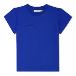 юношеска,тениска,детски,3/4,панталони,pangaia,365,cotton,t,shirt,juniors,cobalt,blue