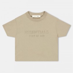 детска,тениска,детски,3/4,панталони,fear,of,god,essentials,unisex,kids,t,shirts,timber