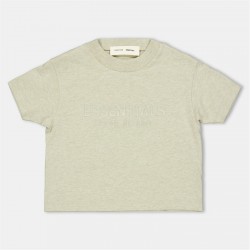 детска,тениска,детски,3/4,панталони,fear,of,god,essentials,unisex,kids,t,shirts,heather,stone