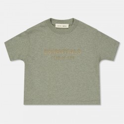 детска,тениска,детски,3/4,панталони,fear,of,god,essentials,unisex,kids',regular,fit,t,shirt,concret,heather