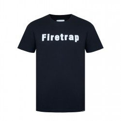 мъжка,тениска,мъжки,тениски,firetrap,large,logo,t,shirt,mens,black