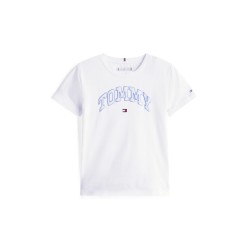 тениска,tommy,hilfiger,kids,varsity,breathable,t,shirt,white,ybr