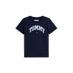 тениска,tommy,hilfiger,kids,varsity,breathable,t,shirt,night,navy,c1g