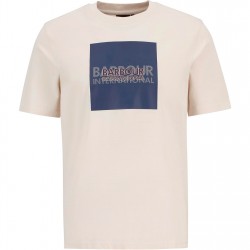 тениска,мъжки,тениски,barbour,international,mens,moakes,t,shirt,calico,white