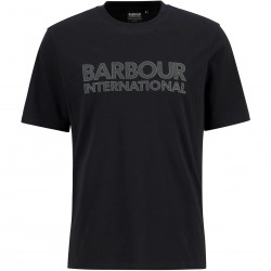 тениска,мъжки,тениски,barbour,international,mens,essential,t,shirt,black
