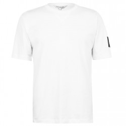 тениска,мъжки,тениски,calvin,klein,jeans,badge,t,shirt,bright,white