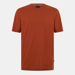 тениска,мъжки,тениски,boss,men,s,thompson,soft,cotton,t,shirt,dark,orange,809