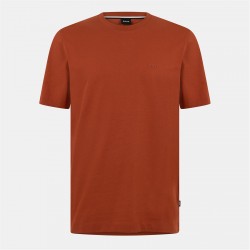 тениска,облекла,на,разпродажба,мъжки,тениски,boss,men's,thompson,soft,cotton,t,shirt,dark,orange,809