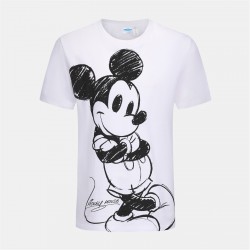 Мъжка тениска Character Character Short Sleeve T-shirt Mens - Mickey мъжка,тениска,разпродажба,disney,мъжки,тениски,мъжки,стоки,с,аним.,герои,character,character,short,sleeve,t,shirt,mens,mickey