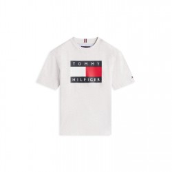 тениска,детски,3/4,панталони,tommy,hilfiger,kids',heritage,t,shirt,light,grey,p01