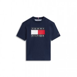 тениска,детски,3/4,панталони,детски,облекла,tommy,hilfiger,tommy,heritage,tee,jn61,night,navy,c1g