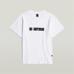 тениска,облекла,на,разпродажба,мъжки,тениски,g,star,script,t,shirt,white