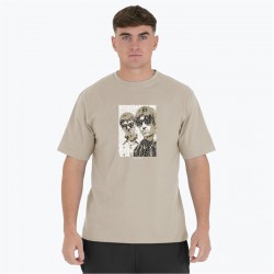 тениска,облекла,на,разпродажба,мъжки,тениски,peaceful,hooligan,men's,peaceful,brothers,regular,fit,t,shirt,stone