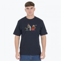 тениска,облекла,на,разпродажба,мъжки,тениски,peaceful,hooligan,men's,peaceful,poster,regular,fit,t,shirt,navy