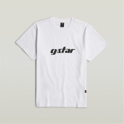 тениска,облекла,на,разпродажба,мъжки,тениски,g,star,unisex,cursive,script,loose,t,shirt,white