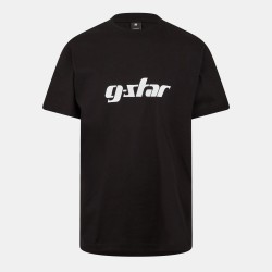 тениска,мъжки,тениски,g,star,cursive,t,shirt,dk,black