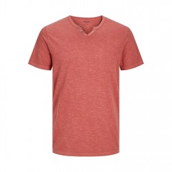 тениска,облекла,на,разпродажба,мъжки,тениски,jack,and,jones,splt,neck,tee,sn99,red,ochre
