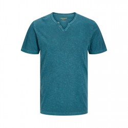 тениска,облекла,на,разпродажба,мъжки,тениски,jack,and,jones,splt,neck,tee,sn99,deep,teal