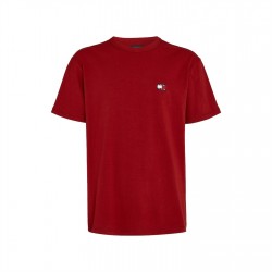 тениска,облекла,на,разпродажба,tommy,jeans,classic,tommy,small,badge,t,shirt,red,xmo