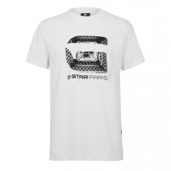 тениска,мъжки,тениски,g,star,paris,t,shirt,white
